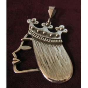  Rebajes Sterling Silver Queen of Hearts Pendant 