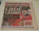SET OF 7 CHICAGO BLACKHAWKS 2010 STANLEY CUP NEWSPAPERS  