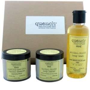  Quench India Sandalwood & Almond Gift Set Beauty