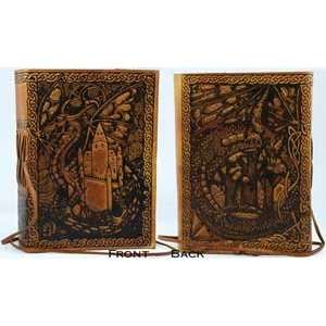  Fighting Dragon Leather Blank Book Journal Everything 