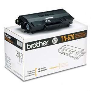 Brother TN670 Toner Cartridge BRTTN670 Electronics