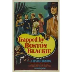  Trapped by Boston Blackie (1948) 27 x 40 Movie Poster 