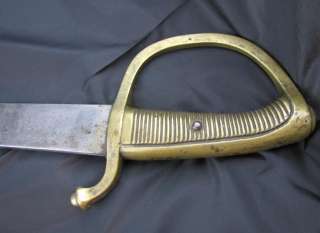First half of 19th Century French Infantry Sabre Sword Briquet  