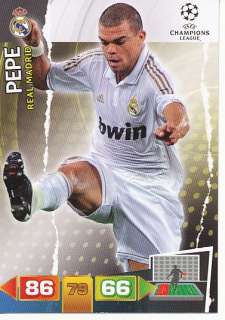 Pepe Real Madrid Panini Adrenalyn XL Champions League 2011 2012  