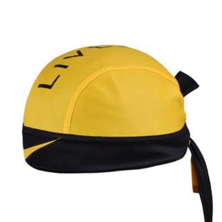 2011 LIVESTRONG Yellow Cycling Bandana Headscarf #14699  