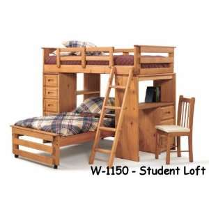 Woodcrest Woody Creek Full Student Loft W1150 