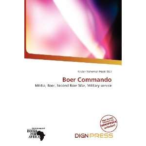    Boer Commando (9786200588593) Kristen Nehemiah Horst Books