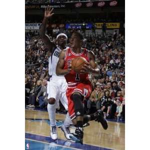  Derrick Rose and Jason Terry by Danny Bollinger, 48x72