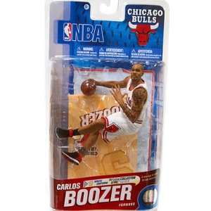  NBA Series 19 Carlos Boozer   Chicago Bulls White Jersey 
