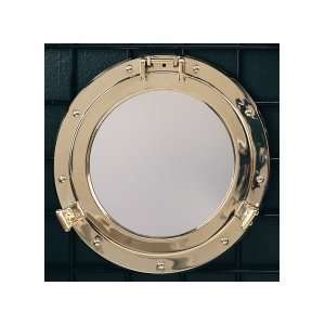  Brass Porthole Mirror, tarnish proof, BB05