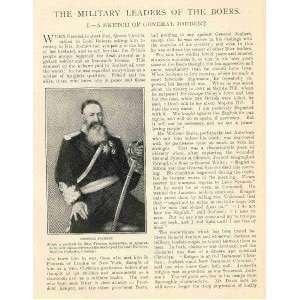   1900 Boer Military Leaders Joubert Cronje Botha Meyer 