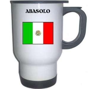  Mexico   ABASOLO White Stainless Steel Mug Everything 