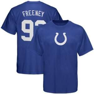 Reebok Indianapolis Colts #93 Dwight Freeney Royal Blue Scrimmage Gear 