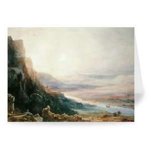  Perth Landscape, 1850 (w/c on paper) by   Greeting Card 