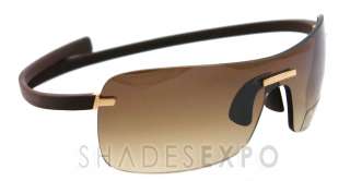NEW Tag Heuer Sunglasses TH 5105 BROWN 208 ZENITH AUTH  