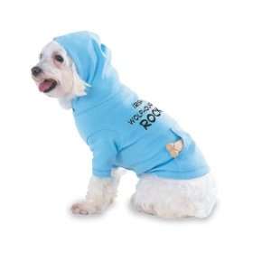 Irish Wolfhounds Rock Hooded (Hoody) T Shirt with pocket for your Dog 