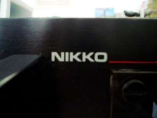 NIKKO Alpha 650 Power Amplifier 300w/ch@8Ohms Parts Repair Only  