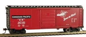 HO MODEL POWER METALTRAIN 2177 CANADIAN PACIFIC SPANS THE WORLD 40 