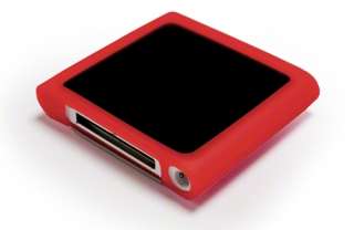 Compatible devices Apple iPod Nano 6 Colour Red Material Silicone 