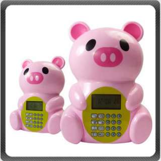 Pig Shape Digital Saver Money Box ATM Bank Machine New  