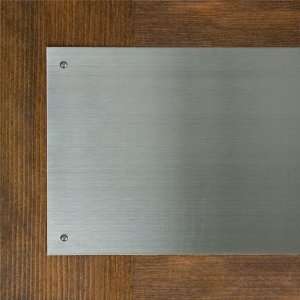  Stainless Steel Kick Plate   6 x 30   Stainless Steel 