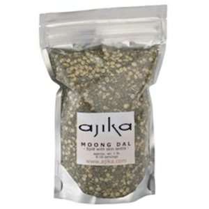 Ajika Moong Dal Split with Green Skin Indian Mung Lentils, Elegant 