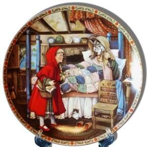 Little Red Riding Hood Collectors Plate by Karen Pritchett from the 