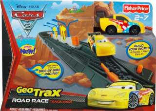   GeoTrax Disney/Pixar Cars 2 Road Race Track Pack 746775022266  