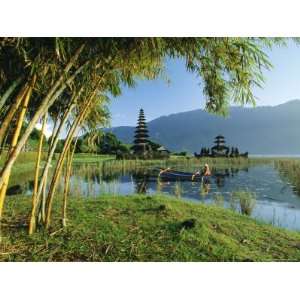  Candikuning (Candi Kuning) Temple, Lake Bratan, Bali, Indonesia 