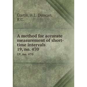  A method for accurate measurement of short time intervals 