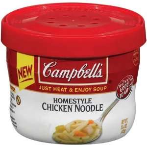 Campbells Red & White Ready to Serve Soup Homestyle Chicken Noodle 