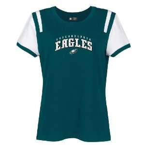  Philadelphia Eagles Play Action Short Sleeve Fashion Top 