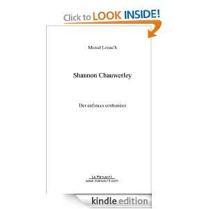 Shannon Chauwerley (French Edition) Muriel Lozach  