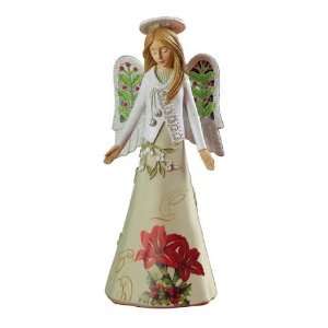  Christmas Angel with Chickadee, 9 inches tall Let Nature 