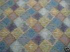Lee Jofa DAVID EASTON fabric Westmont Wall IKAT linen BLUES AMAZING 