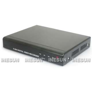 4CH H.264 Security CCTV Network Digital Video Recorder w/VGA RS485 USB 
