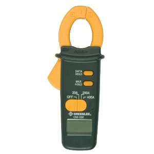  Greenlee CM 330 Clampmeter, 400 Amp AC