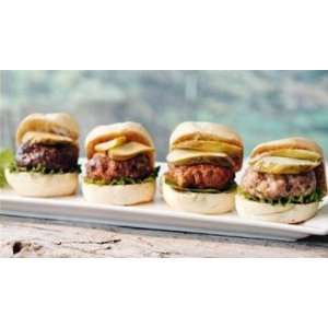   20 Pack of Gourmet LittleBuilt Slider Burgers   2.5 oz. each