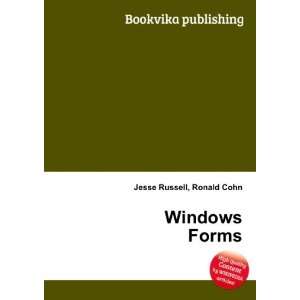  Windows Forms Ronald Cohn Jesse Russell Books