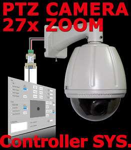 NEW CCTV 27x Zoom Camera PTZ w/ Control system Sony CCD  