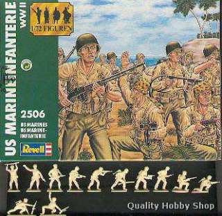 Revell 1/72 WW2 US Navy Marines toy soldiers kit#2506  
