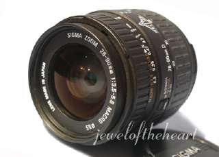 Sigma 28 90mm Macro D Lens Nikon N75 N80 D1 D2 D3 D50 D70 D80 D90 D100 