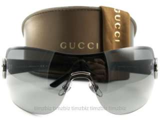New Gucci Sunglasses 2890/s Ruthenium Black BGYVK Authentic  