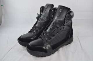     SON OF ROC MENS ANKLE BOOT BLACK LEATHER SIZE 12 (#2973)  