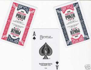 2008 WSOP Playing Cards Kem New in box with certificate  