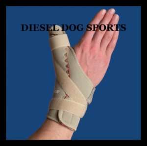 THERMOSKIN WRIST HAND BRACE W/ THUMB SPICA CMC JOINT  