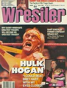 Wrestler 6 1993 Barry Windham Gonzales Hulk Hogan  