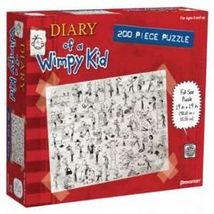  Diary of a Wimpy Kid Book One 200 Piece Jigsaw Puzzle 