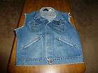 Vintage Wrangler Black label Cut off vest Size 48