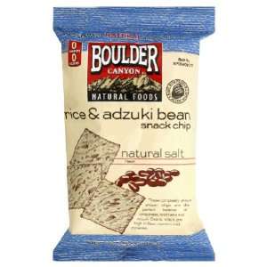 Boulder Canyon Natural Salt Rice & Bean Chip Gluten Free ( 12x5 OZ)